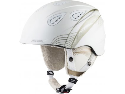 Lyžařská helma Alpina Grap 2.0 - white/prosecco matt