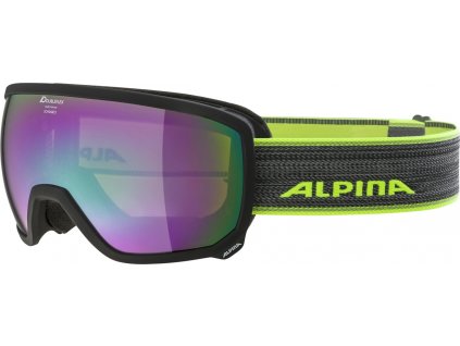 Lyžařské brýle Alpina Scarabeo HM - black matt