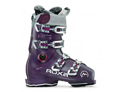 Dámské lyžařské boty ROXA RFIT W 85-GW - plum/plum/silver (Velikost 22,5)