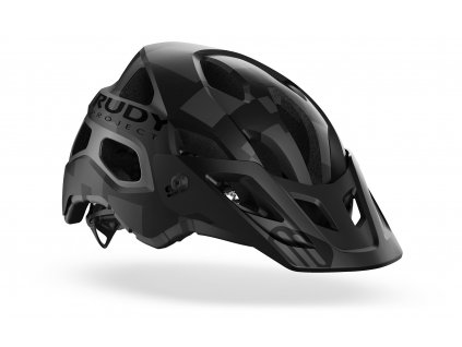 Cyklistická helma PROTERA PLUS - Black Stealth (Matte)