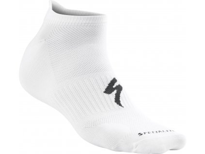 Cyklistické ponožky Specialized Invisible Socks - white (Velikost S)