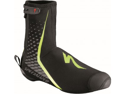 Specialized Deflect Pro Shoe Cover Black/Neon Yellow (Velikost S)