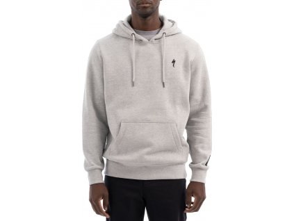 Specialized Men's S-Logo Pull Over Hoodie Heather Grey (Velikost S)