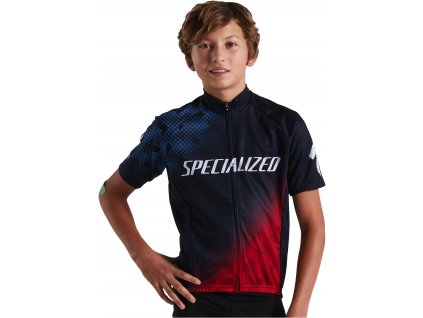 Specialized RBX Comp Youth SS Jersey - Navy/Red