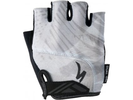Specialized Men's Body Geometry Dual-Gel Gloves - Dove Grey Fern