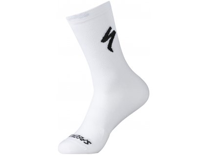 Specialized Soft Air Road Tall Sock - White/Black