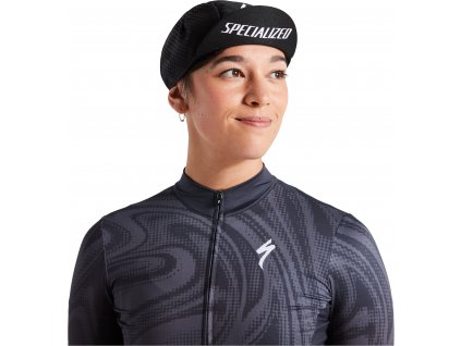 Specialized Lightweight Cycling Cap/Printed Logo - Black