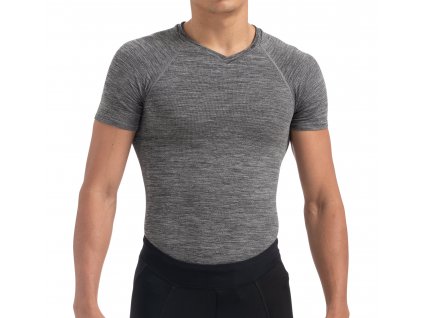 Specialized Men's Seamless Short Sleeve Base Layer - Heather Grey