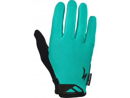 Specialized Women's Body Geometry Sport Gel Long Finger Gloves - Acid Mint