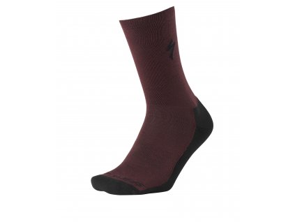 Specialized Primaloft Lightweight Tall Socks - Crimson