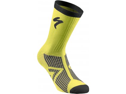 Specialized SL Elite Winter Sock - Neon Yellow/Black