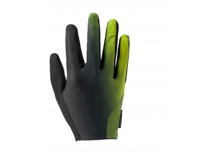 Specialized Men's HyprViz Body Geometry Grail Long Finger Gloves - HyperViz