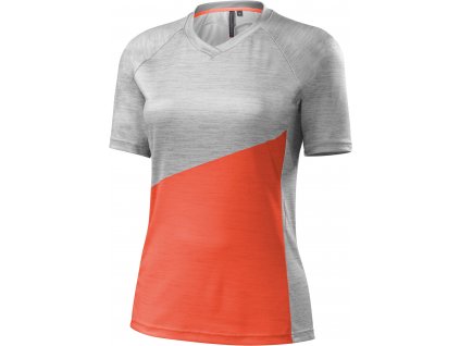 Specialized Women'S Andorra Comp Jersey - Neon Coral