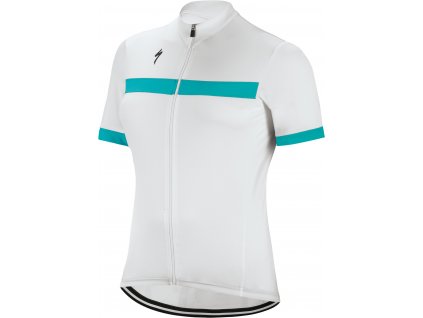 Specialized RBX Sport SS Women's Jersey - White/Turquoise