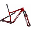 Specialized S-Works Epic Frameset - Gloss Red Tint Fade Over Brushed Silver/Tarmac Black/White w/Gold Pearl