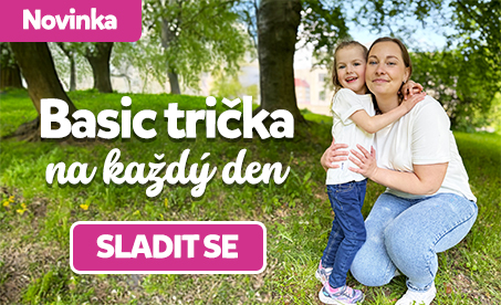 Nová basic trička pro maminky  a děti