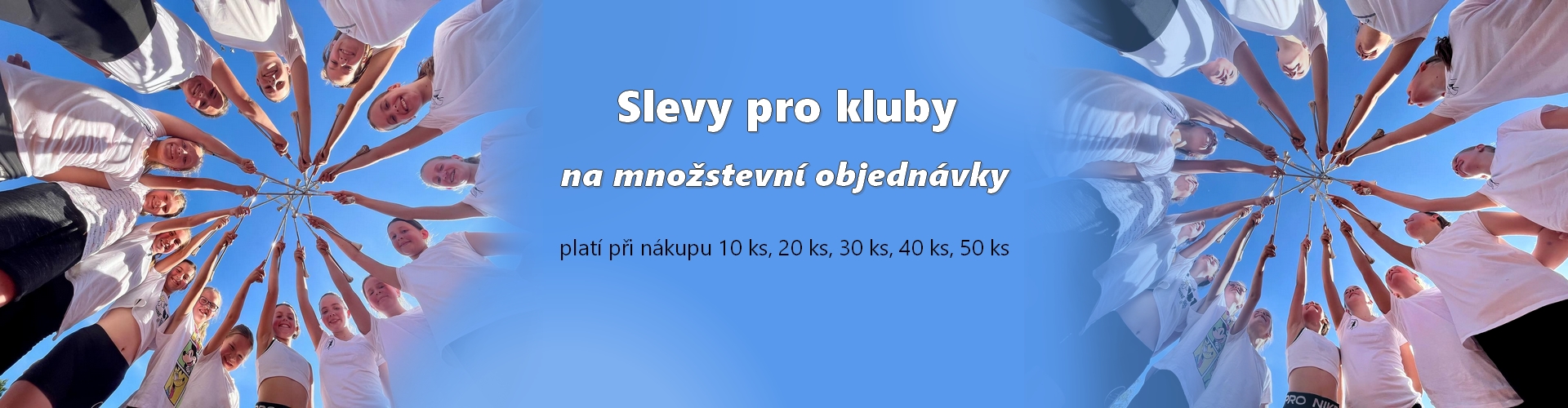 Slevy pro kluby