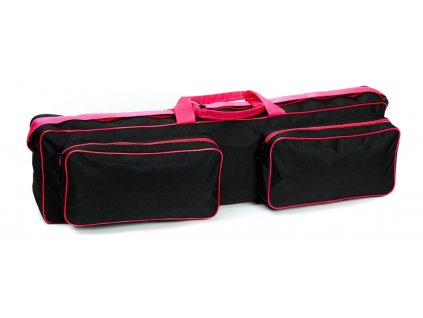 Twirlingová taška Housse Pro – Černá + růžové doplňky