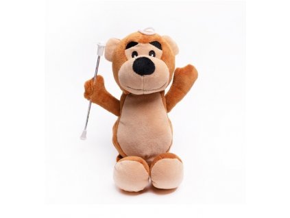 soft toy bear twirling baton