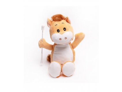 soft toy horse twirling baton