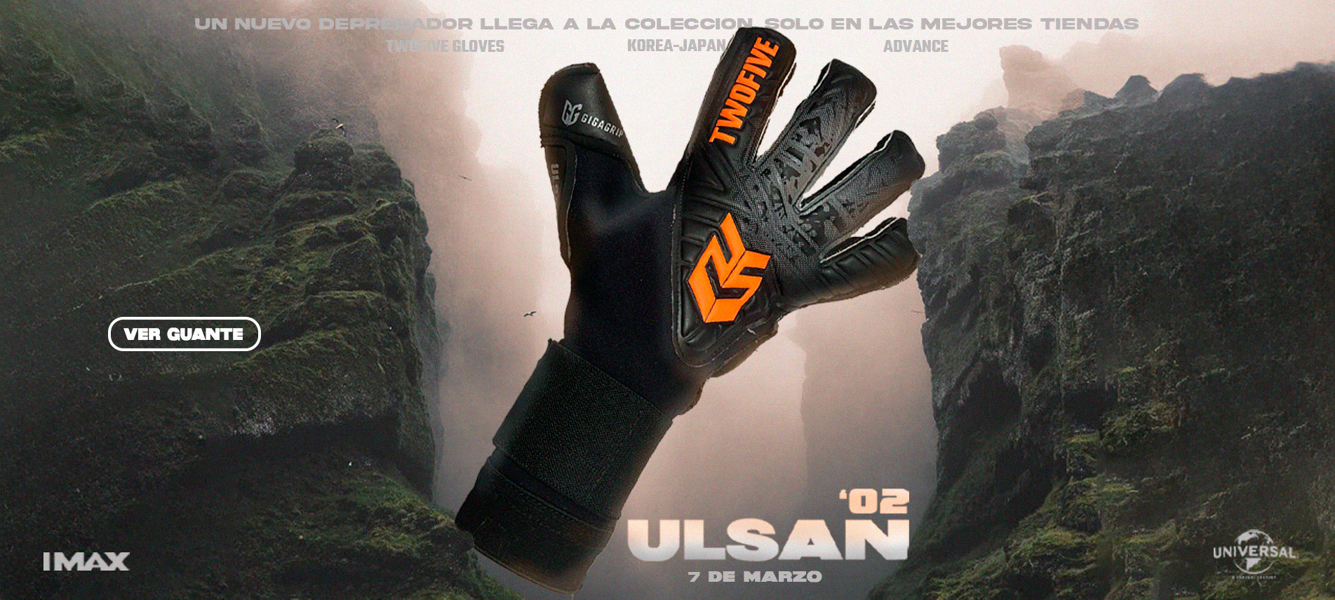 Brankarske rukavice TwoFive Ulsan