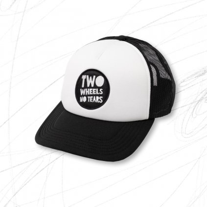 kšiltovka 000 white black