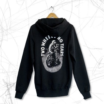 001 good vibes mikina s kapucí back