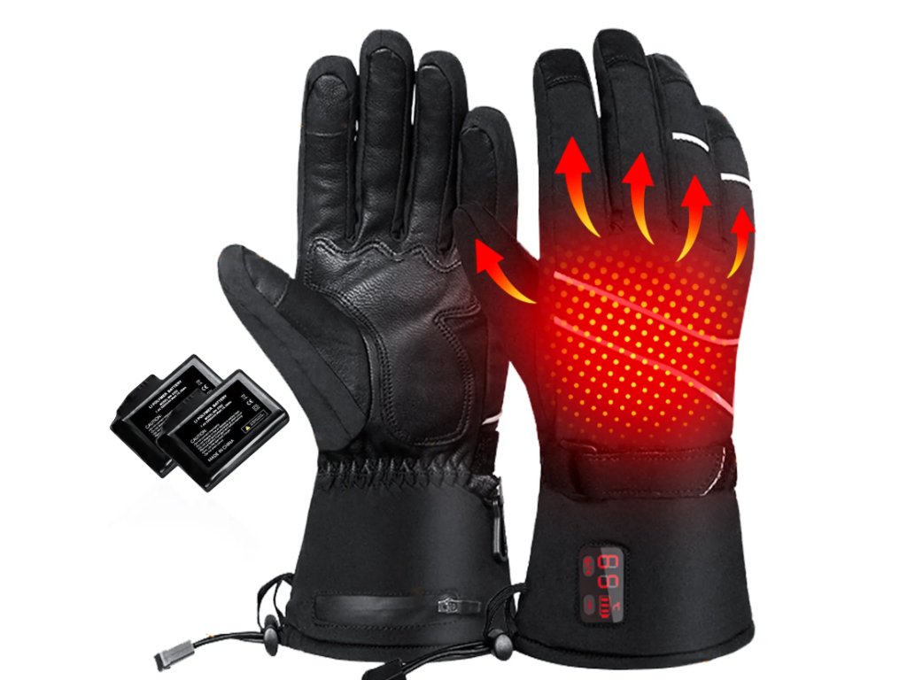 Vyhřívané rukavice na motorku TXR Polar