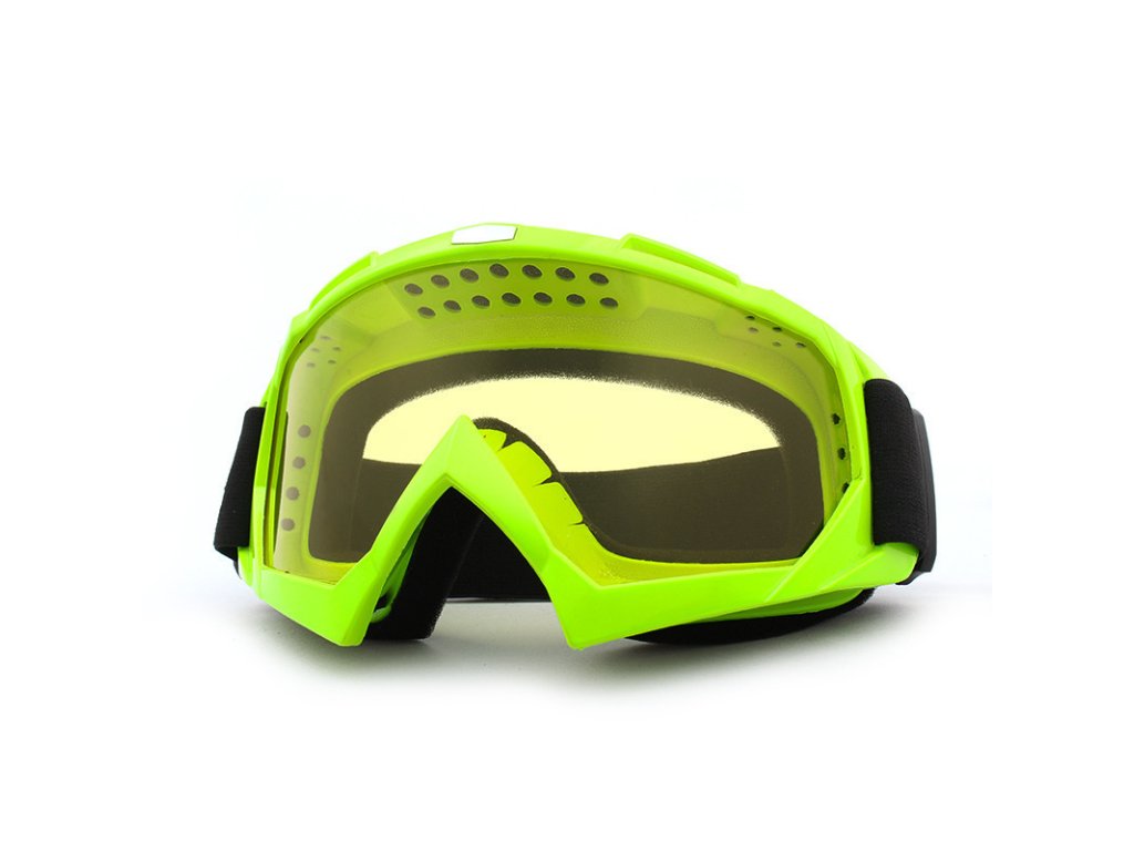 MX brýle TXR Core zelené s čirým plexi