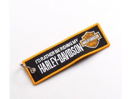 Textilní klíčenka Harley-Davidson