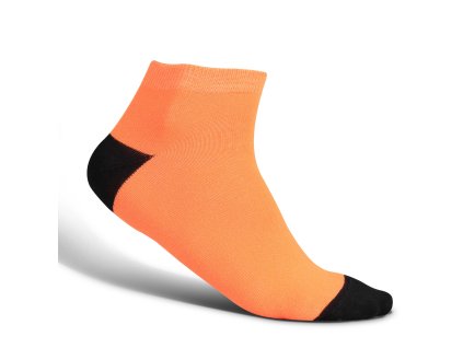nízká ponožka TXR Neon oranžová