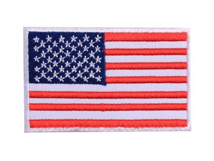 Moto nášivka vlajka USA