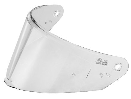 Čiré plexi pro přilby TXR Raptor/ NOX N401 s přípravou pro Pinlock