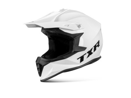 Motokrosová helma TXR Fury bílá