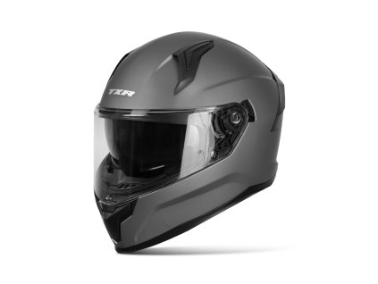 Integrální helma na motorku TXR Raptor titanová