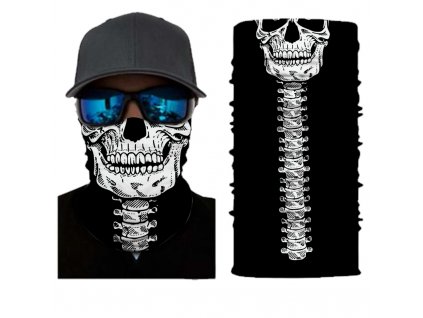 Multifunkční šátek TXR skull neck