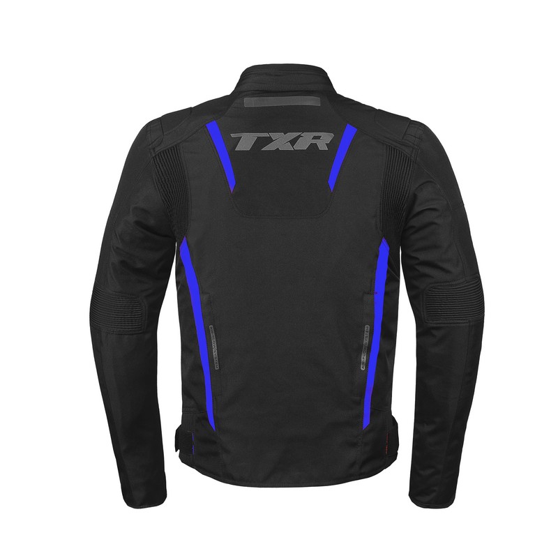 TXR Bunda na motorku Gunner černo-modrá 4XL