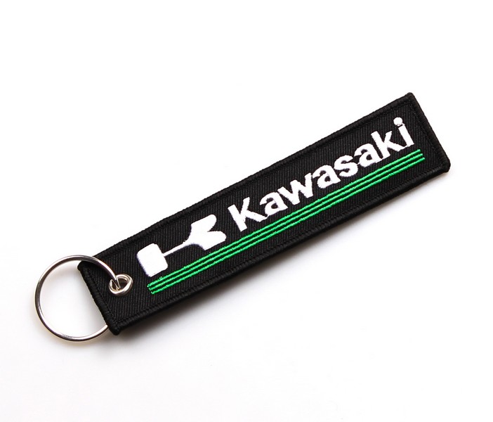 TXR Textilní klíčenka Kawasaki