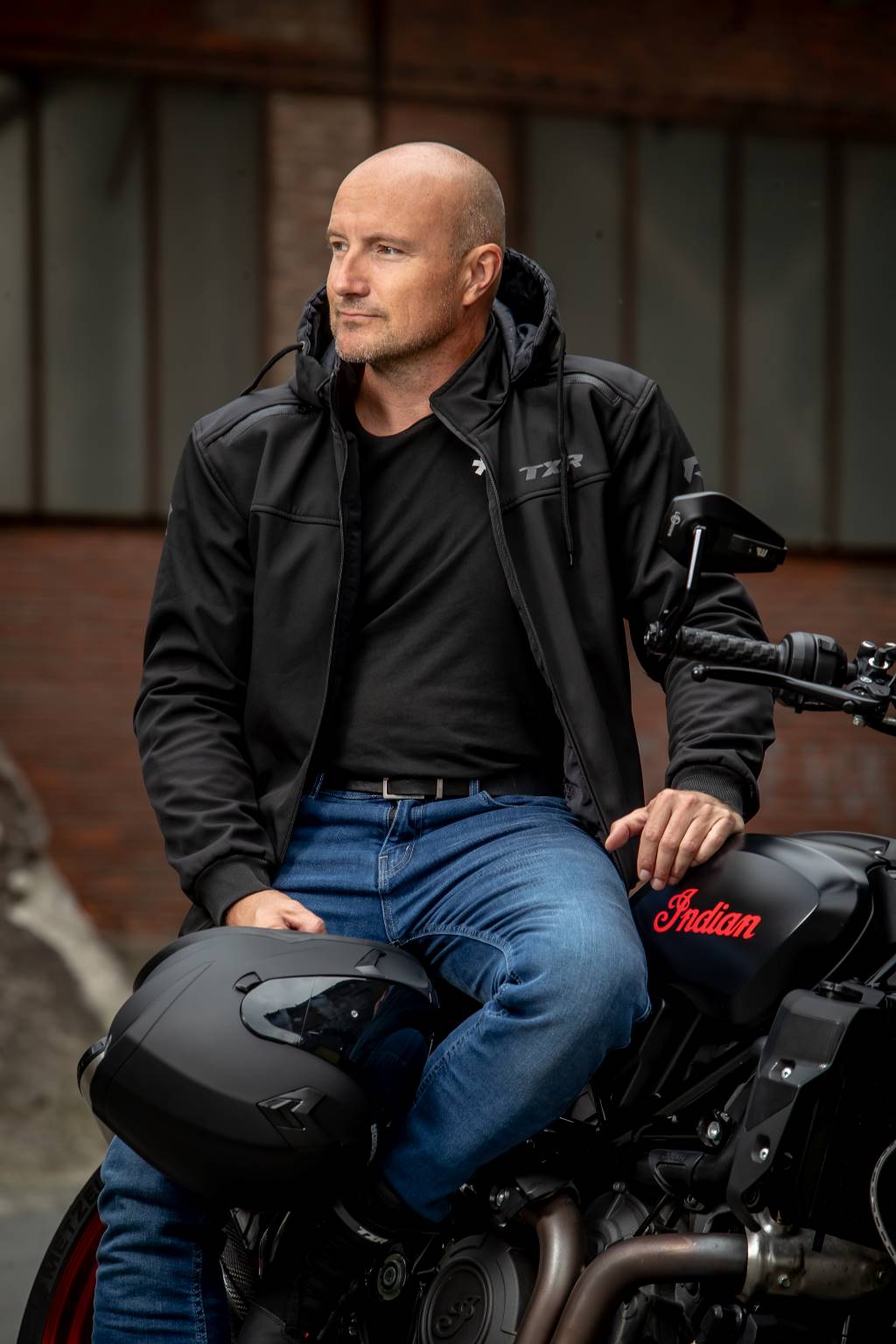 TXR Softshell bunda na motorku Drift M