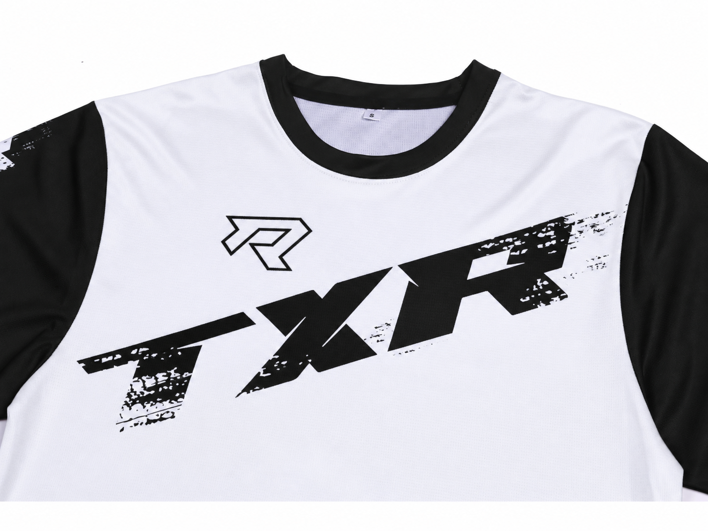TXR Motokrosový dres Pulse bílo-černý 3XL