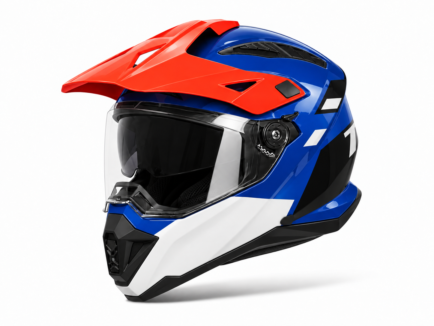 TXR Enduro přilba Explorer modro-bílo-červená M