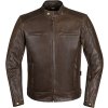 Moto bunda TXR Ranger tmavě hnědá zepředu