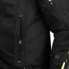 Bunda na motorku TXR Steward černo/šedo/fluo žlutá
