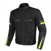 Bunda na motorku TXR Steward černo/šedo/fluo žlutá