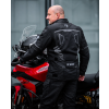 Bunda na motorku TXR Compass černo-šedá