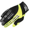 Rukavice na motorku TXR Rush černo-fluo žluté