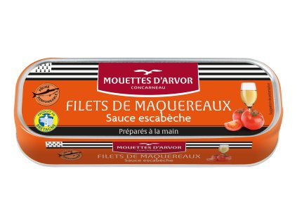 Filety z makrely s omáčkou escabeche (169g)
