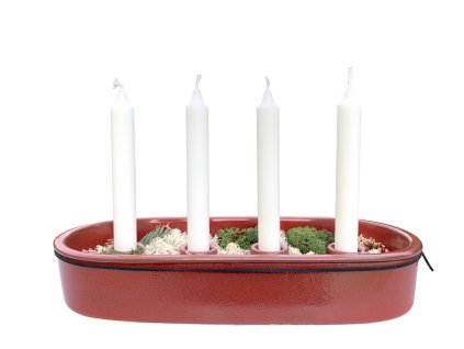 Svietnik Trend červený