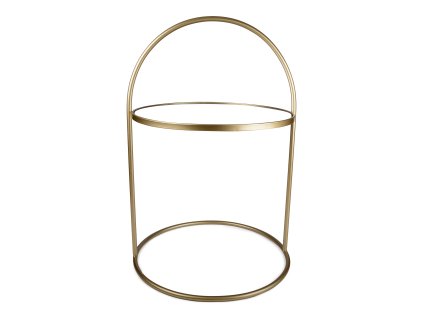 Odkladací stolík MONE zlatý