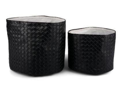 Úložné košíky ATRAN 2ks čierna